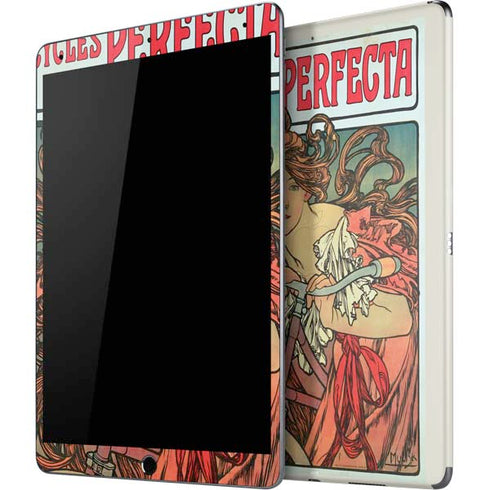 Alphonse Mucha Cycles Perfecta iPad Skins